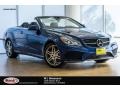 Brilliant Blue Metallic 2017 Mercedes-Benz E 400 Cabriolet