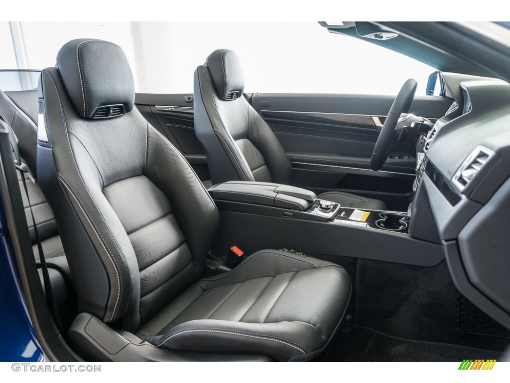 Black Interior 2017 Mercedes-Benz E 400 Cabriolet Photo #116540160