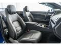 2017 Mercedes-Benz E Black Interior Front Seat Photo
