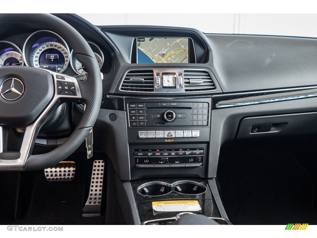 2017 Mercedes-Benz E 400 Cabriolet Black Dashboard Photo #116540361