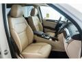 2017 Mercedes-Benz GLE Ginger Beige/Espresso Brown Interior Front Seat Photo