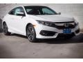 2017 White Orchid Pearl Honda Civic EX-L Coupe  photo #1