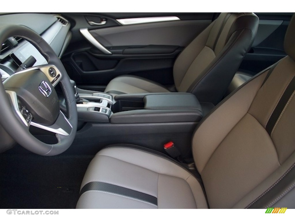 2017 Honda Civic EX-L Coupe Front Seat Photo #116542313