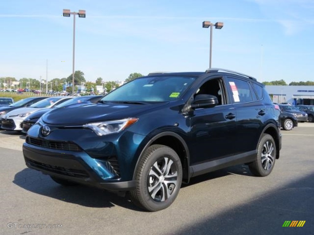 Galactic Aqua Mica 2017 Toyota RAV4 LE Exterior Photo #116542983