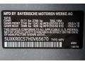 A52: Space Gray Metallic 2017 BMW X5 xDrive35i Color Code