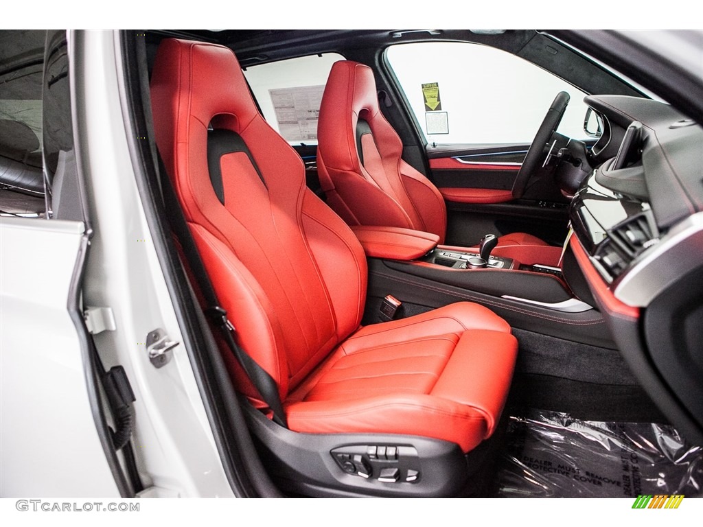 Mugello Red Interior 2017 BMW X5 M xDrive Photo #116543151