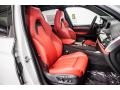 2017 BMW X5 M Mugello Red Interior Prime Interior Photo