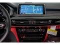 2017 BMW X5 M Mugello Red Interior Navigation Photo