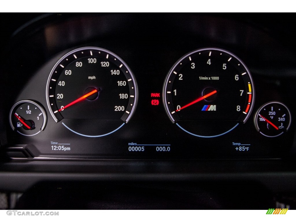 2017 BMW X5 M xDrive Gauges Photo #116543280