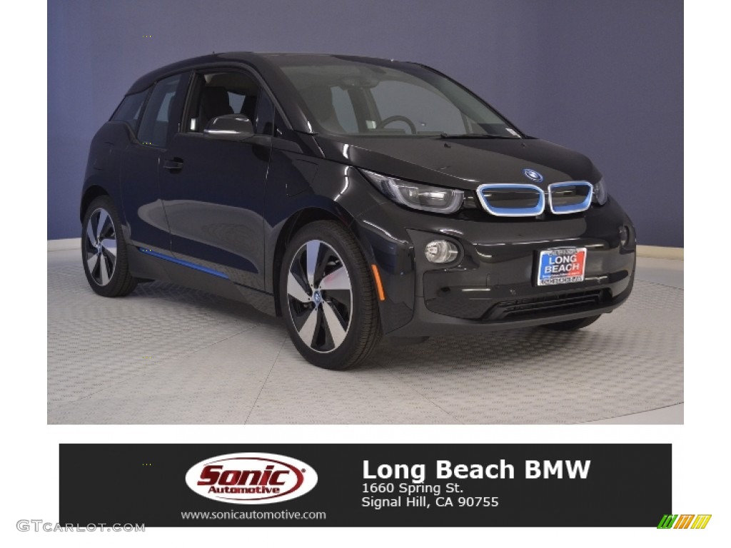 2017 i3 with Range Extender - Mineral Grey Metallic / Deka Dark Cloth w/Blue Highlights photo #1