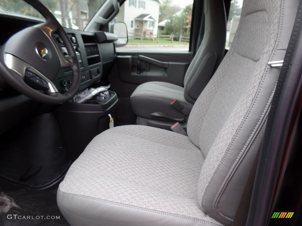 Medium Pewter Interior 2017 Chevrolet Express 2500 Cargo WT Photo #116544918