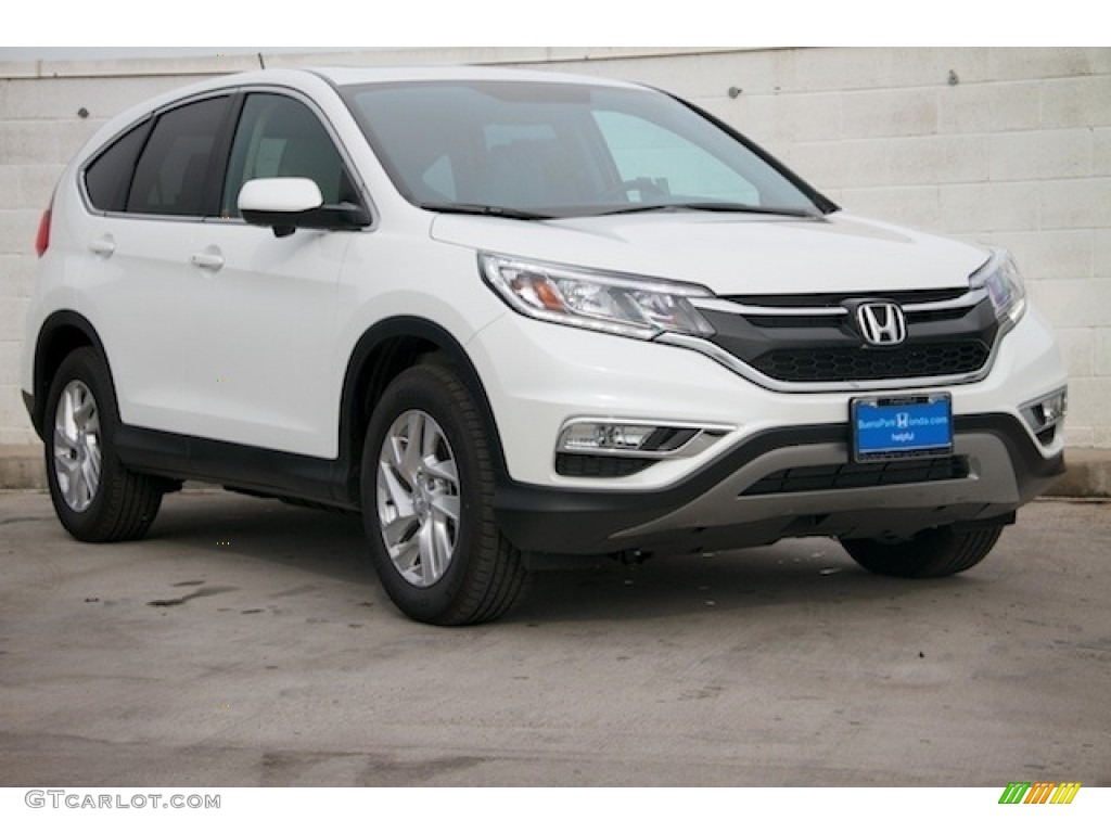 White Diamond Pearl Honda CR-V