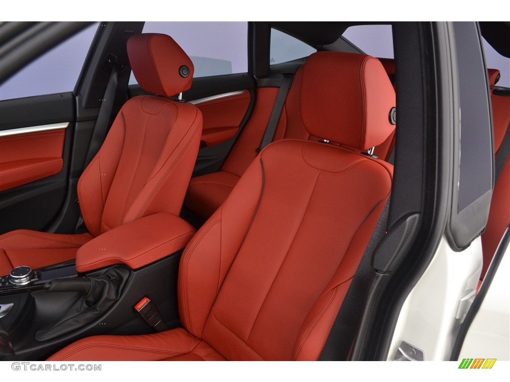 Coral Red Interior 2017 BMW 3 Series 340i xDrive Gran Turismo Photo #116545491