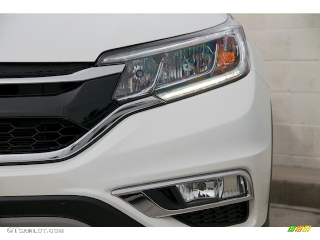 2016 CR-V EX - White Diamond Pearl / Beige photo #4