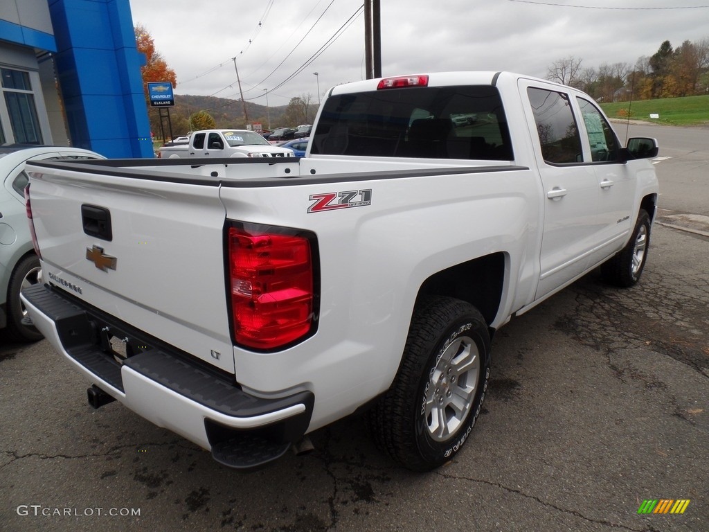 2017 Silverado 1500 LT Crew Cab 4x4 - Summit White / Jet Black photo #4