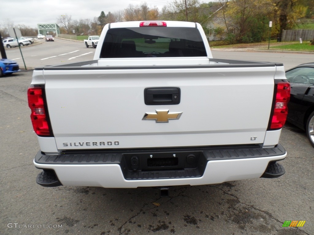 2017 Silverado 1500 LT Crew Cab 4x4 - Summit White / Jet Black photo #5