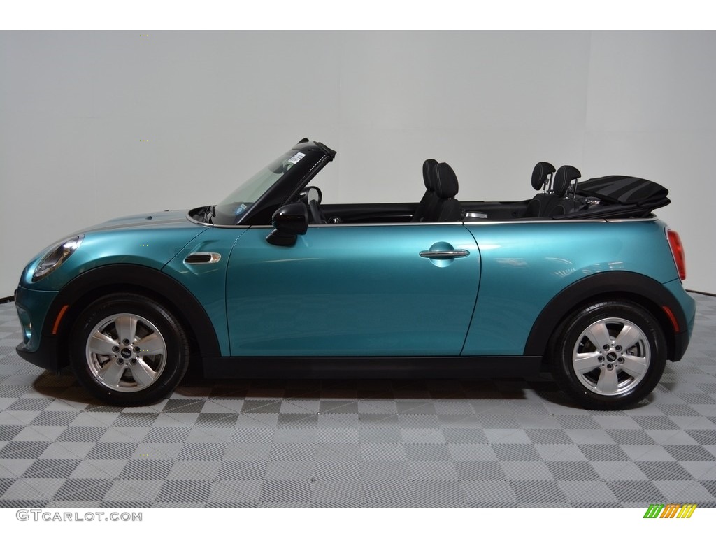 Caribbean Aqua 2017 Mini Convertible Cooper Exterior Photo #116549178