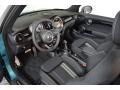 Double Stripe Carbon Black Interior Photo for 2017 Mini Convertible #116549289