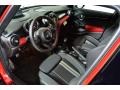 Double Stripe Carbon Black 2017 Mini Hardtop Cooper S 4 Door Interior Color