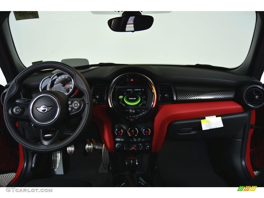 2017 Hardtop Cooper S 4 Door - Blazing Red Metallic / Double Stripe Carbon Black photo #10