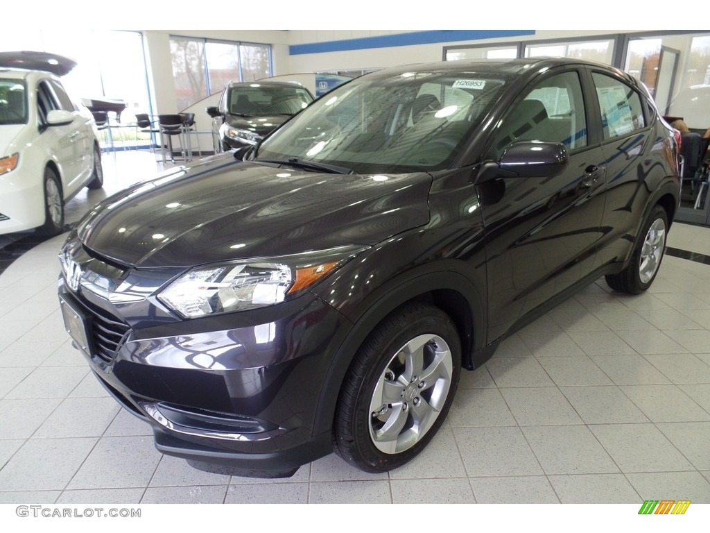 Mulberry Metallic 2017 Honda HR-V LX AWD Exterior Photo #116550381