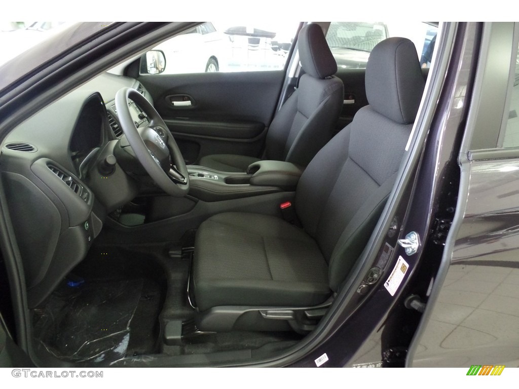 Black Interior 2017 Honda HR-V LX AWD Photo #116550456
