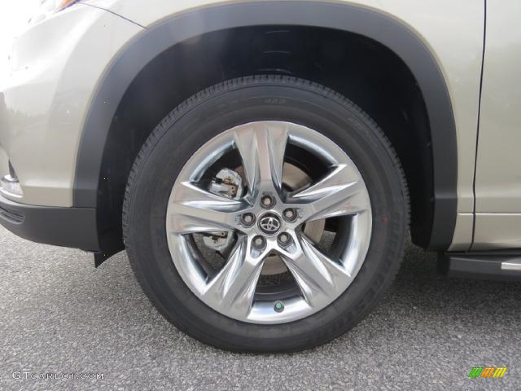 2016 Toyota Highlander Limited Wheel Photo #116552610