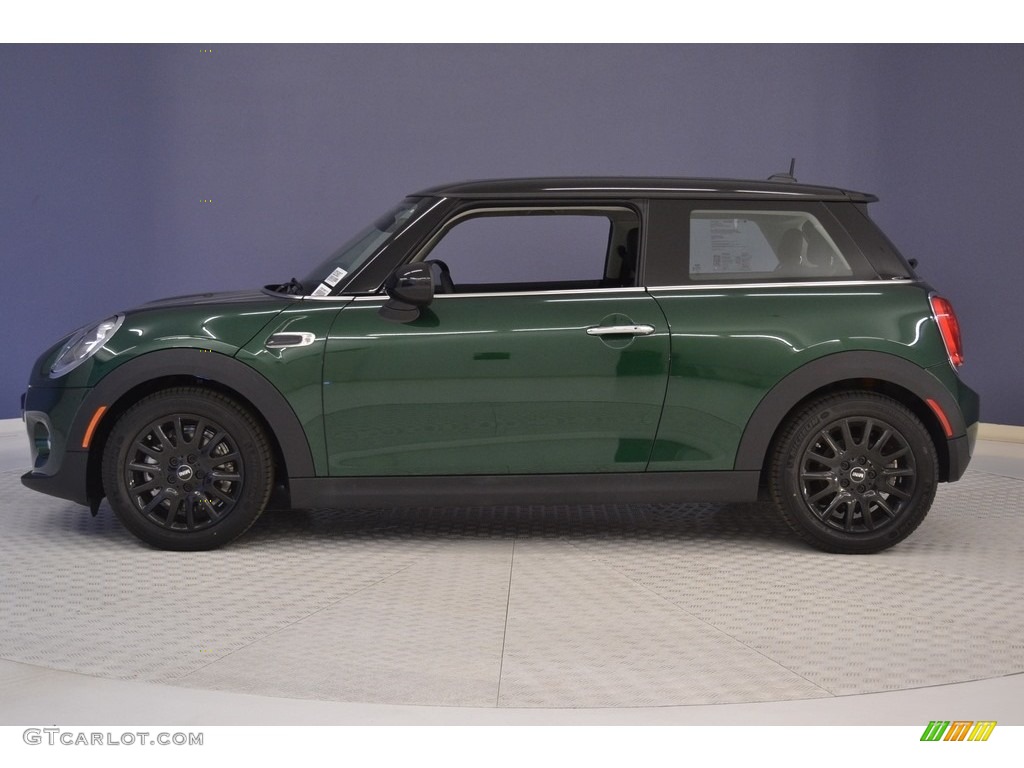 British Racing Green II Metallic 2017 Mini Hardtop Cooper 2 Door Exterior Photo #116552760