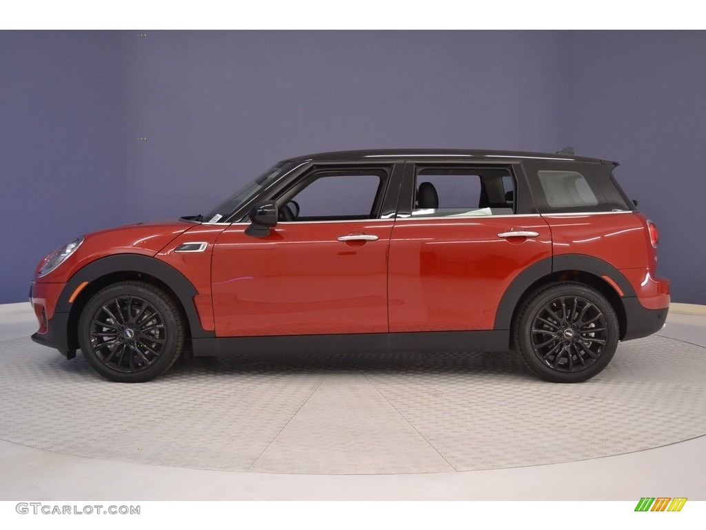 Blazing Red Metallic 2017 Mini Clubman Cooper Exterior Photo #116552976