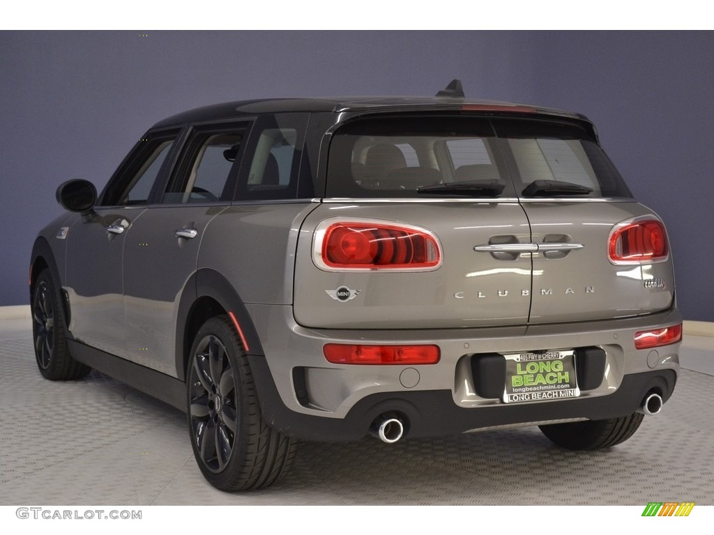 2017 Clubman Cooper S - Melting Silver Metallic / Cross Punch Leather/Pure Burgundy photo #4