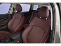 Cross Punch Leather/Pure Burgundy Front Seat Photo for 2017 Mini Clubman #116553687