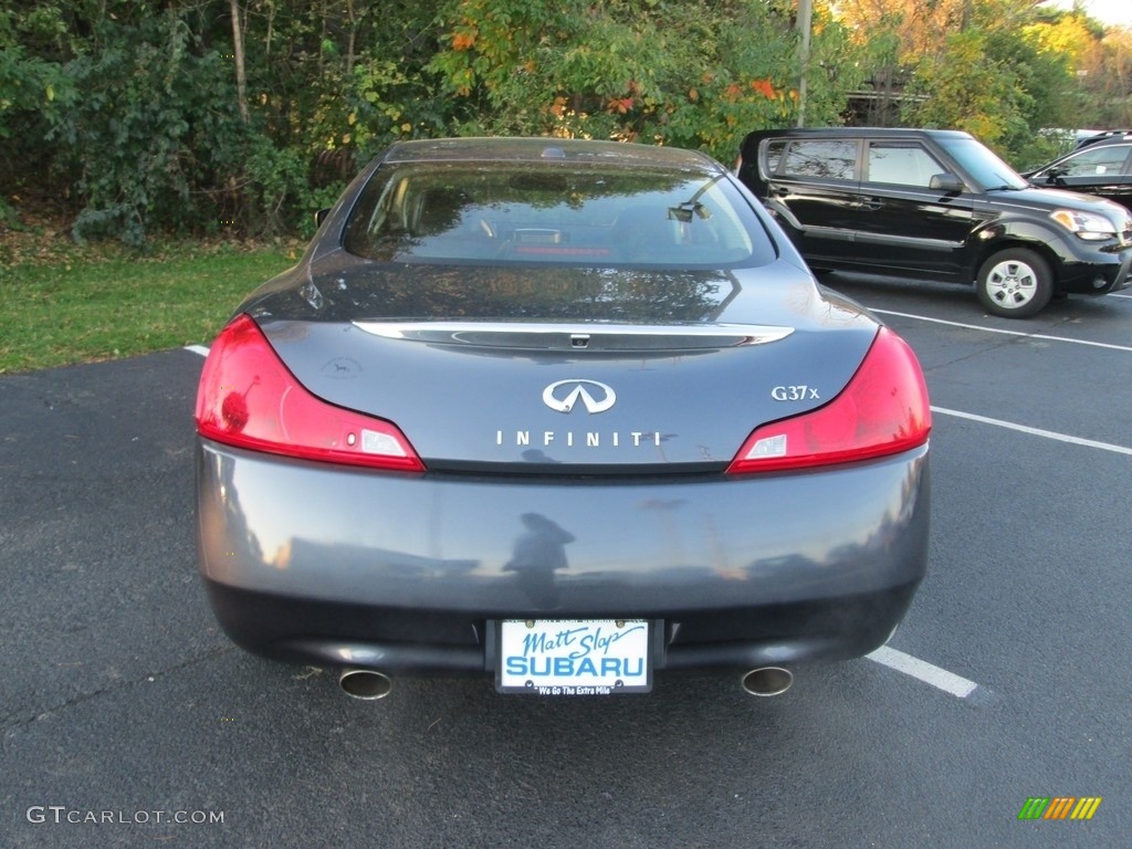 2009 G 37 x Coupe - Blue Slate Metallic / Graphite photo #7