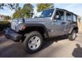 2017 Billet Silver Metallic Jeep Wrangler Unlimited Sport 4x4  photo #1