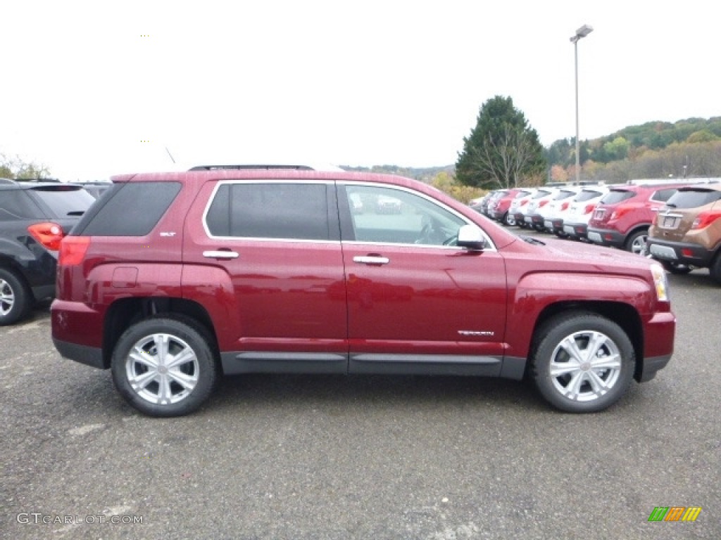Crimson Red Tintcoat 2017 GMC Terrain SLT AWD Exterior Photo #116557246