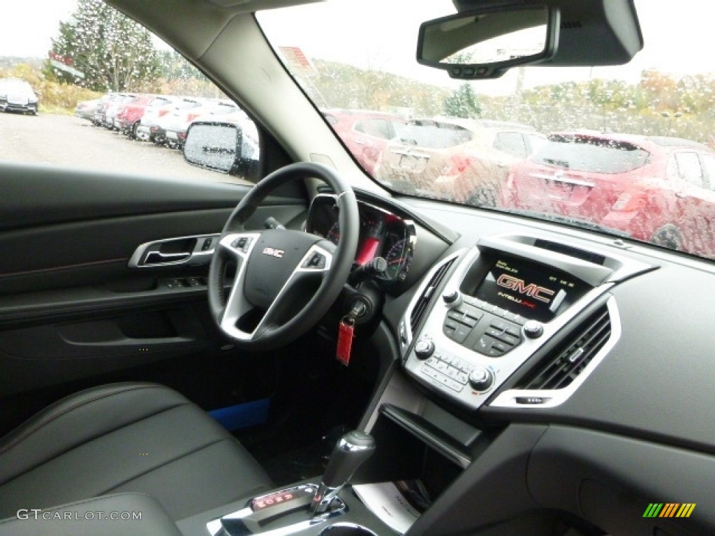 2017 GMC Terrain SLT AWD Jet Black Dashboard Photo #116557291