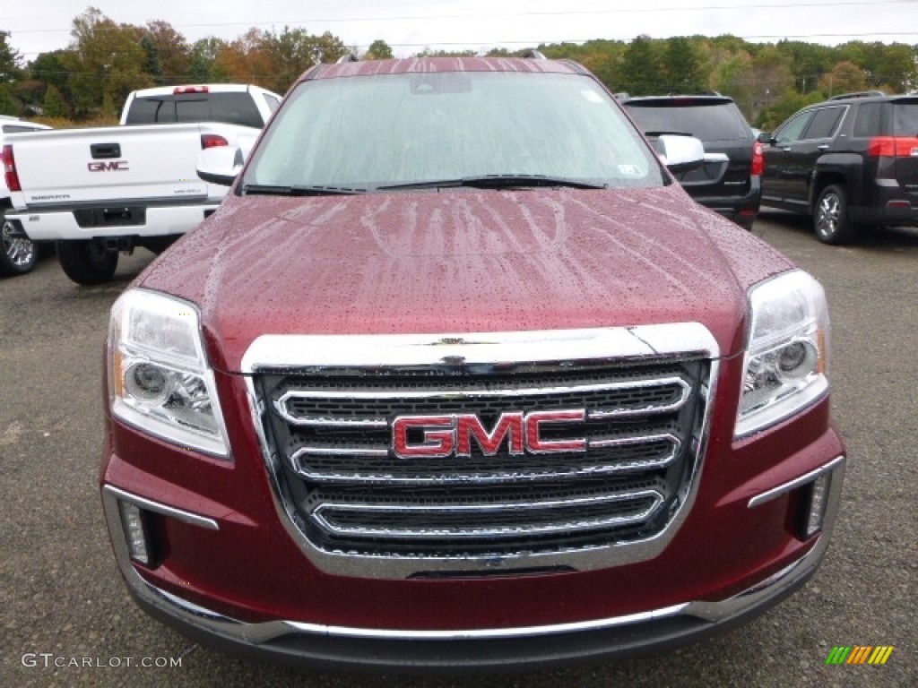 Crimson Red Tintcoat 2017 GMC Terrain SLT AWD Exterior Photo #116557349