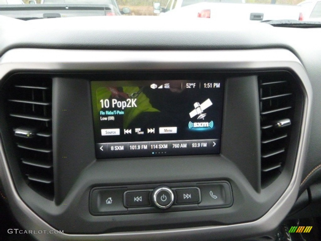 2017 GMC Acadia All Terrain SLE AWD Jet Black Dashboard Photo #116557849