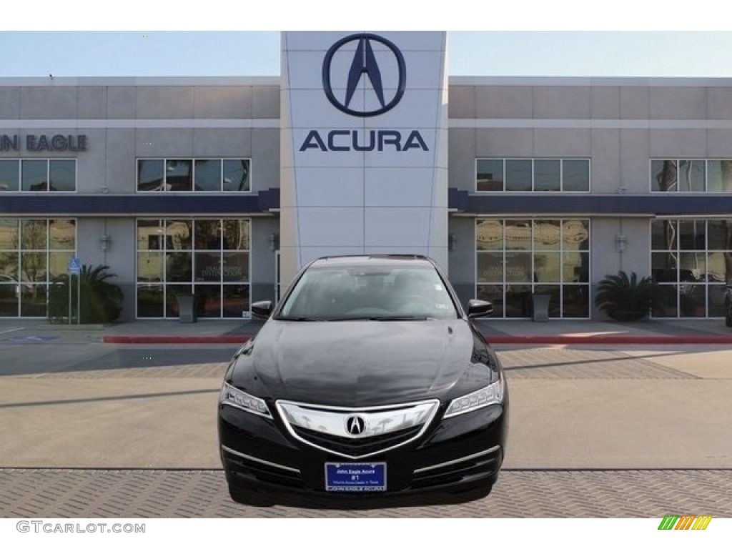 2017 TLX Technology Sedan - Crystal Black Pearl / Graystone photo #2