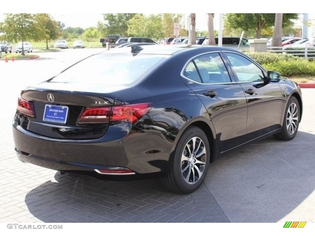 2017 TLX Technology Sedan - Crystal Black Pearl / Graystone photo #7