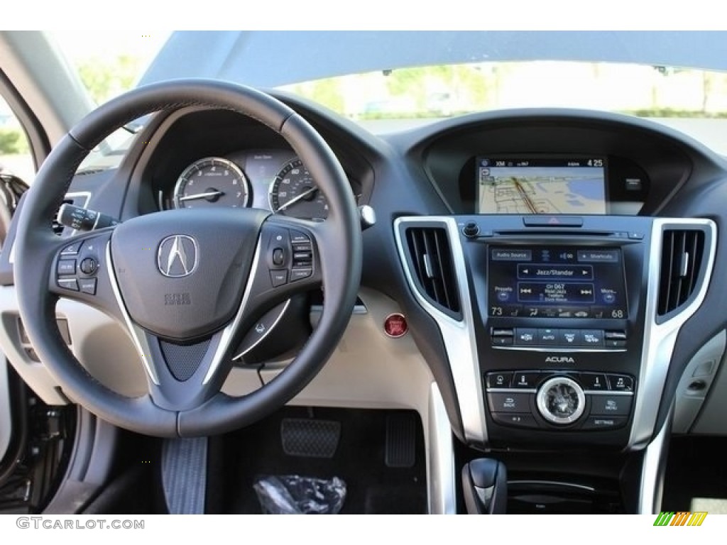 2017 TLX Technology Sedan - Crystal Black Pearl / Graystone photo #9