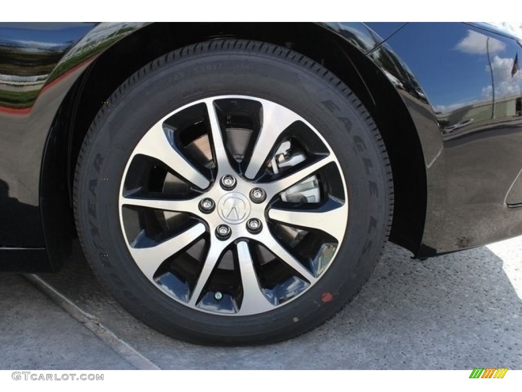 2017 TLX Technology Sedan - Crystal Black Pearl / Graystone photo #10