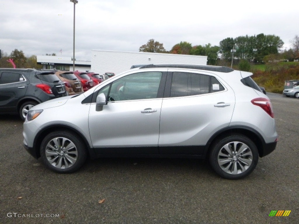 Quicksilver Metallic 2017 Buick Encore Preferred Exterior Photo #116558818