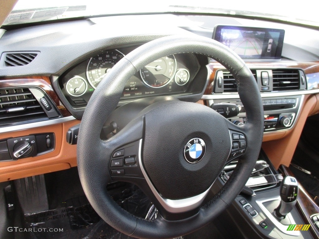 2014 3 Series 328i xDrive Sedan - Jet Black / Saddle Brown photo #15