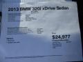 2013 Glacier Silver Metallic BMW 3 Series 320i xDrive Sedan  photo #12