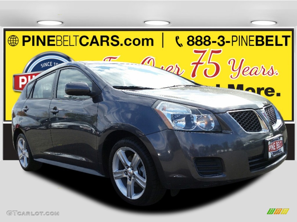 2009 Vibe 2.4 - Carbon Gray Metallic / Ebony photo #1