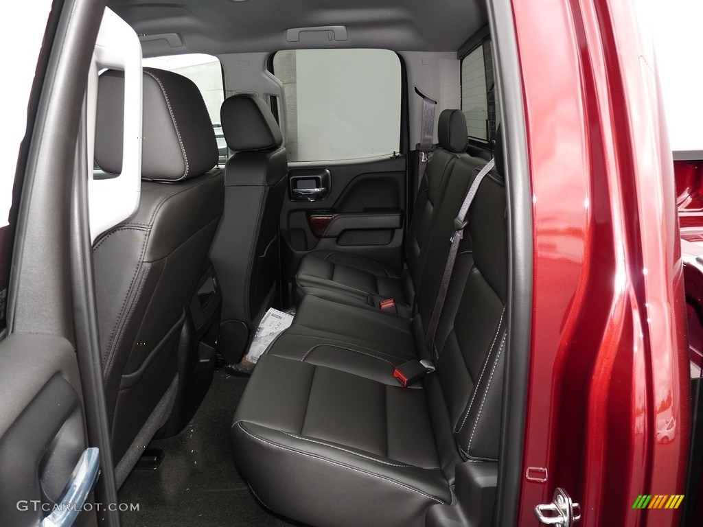 2017 GMC Sierra 1500 SLT Double Cab 4WD Rear Seat Photo #116560792