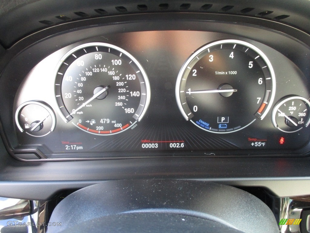 2017 BMW X5 xDrive40e iPerformance Gauges Photo #116562715