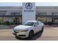 2017 Bellanova White Pearl Acura TLX V6 Advance Sedan  photo #3