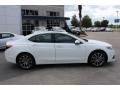 Bellanova White Pearl 2017 Acura TLX V6 Advance Sedan Exterior