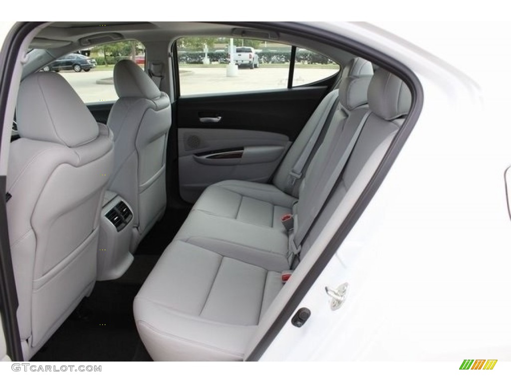 Graystone Interior 2017 Acura TLX V6 Advance Sedan Photo #116562946